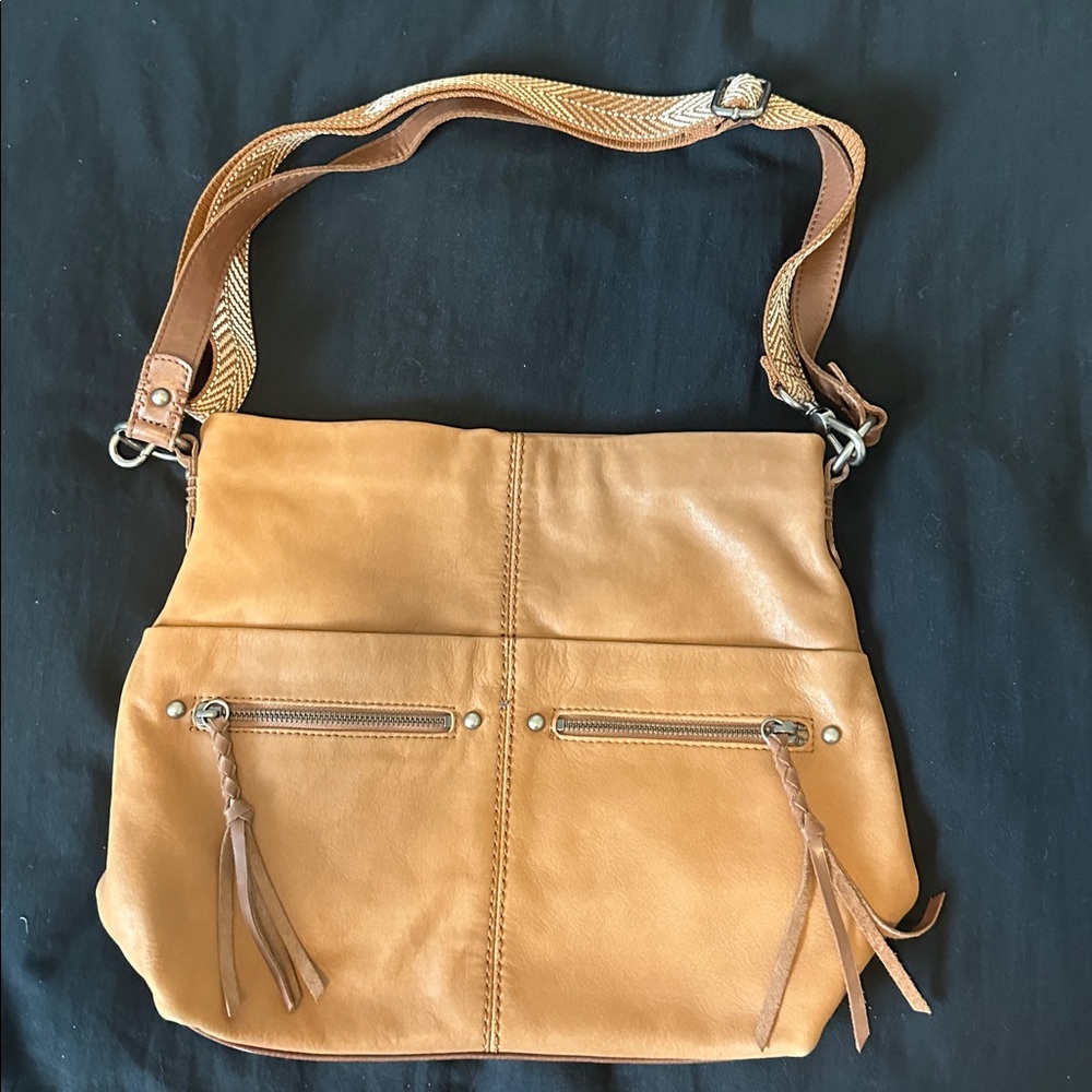 The Sak Brown Leather Interior Bag